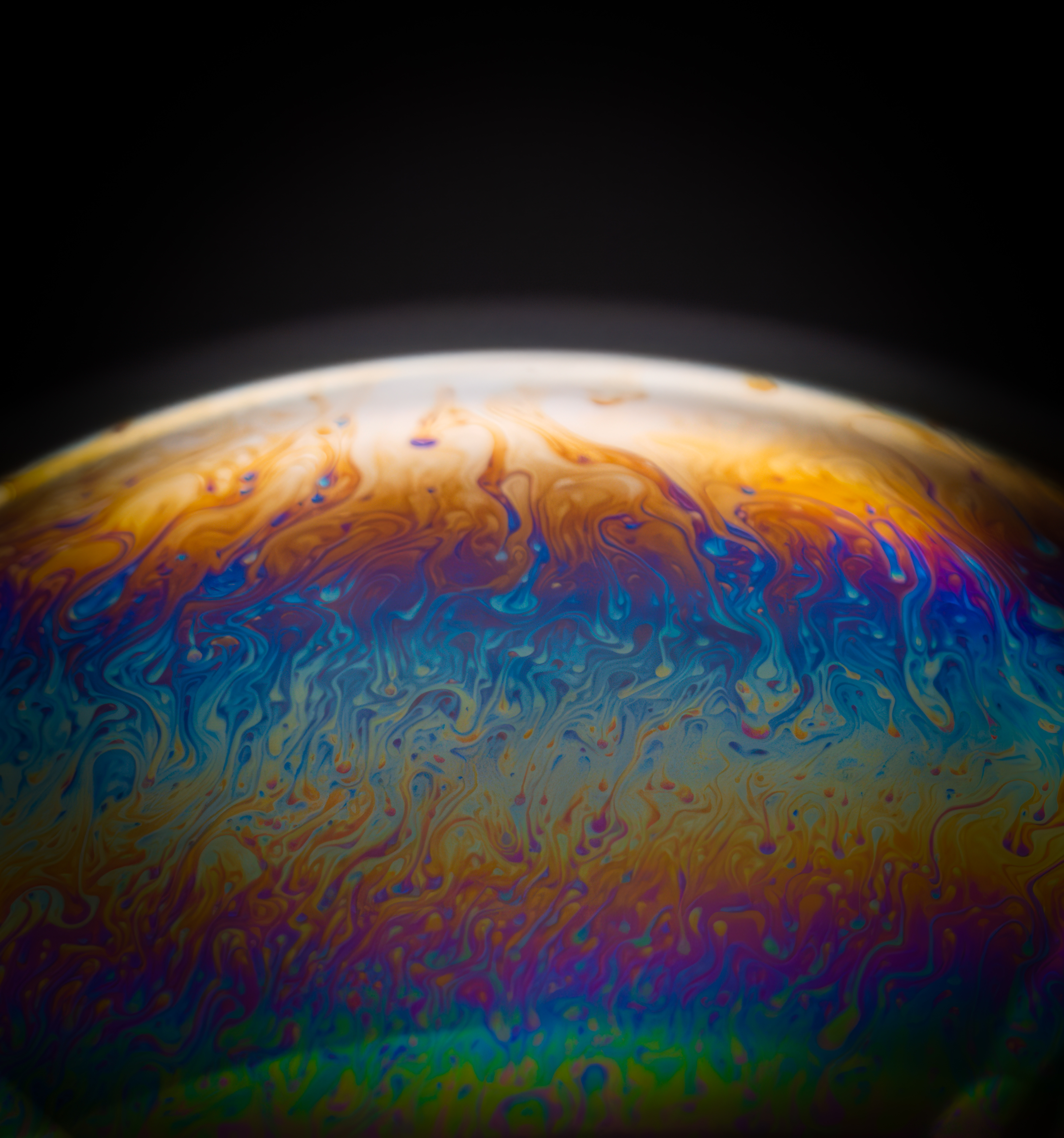 Macro Bubble "Planet"